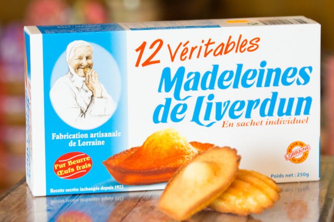 Véritables Madeleine de Liverdun Nature X12