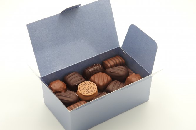 Ballotin Classique. Assortiment de 24 chocolats.