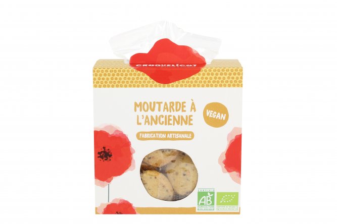 Biscuits bio Moutarde à l'Ancienne